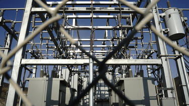 A power substation at the LS Power Group Gateway Energy Storage project in Otay Mesa, California.