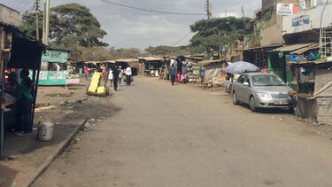 A street in Dandora, Nigeria