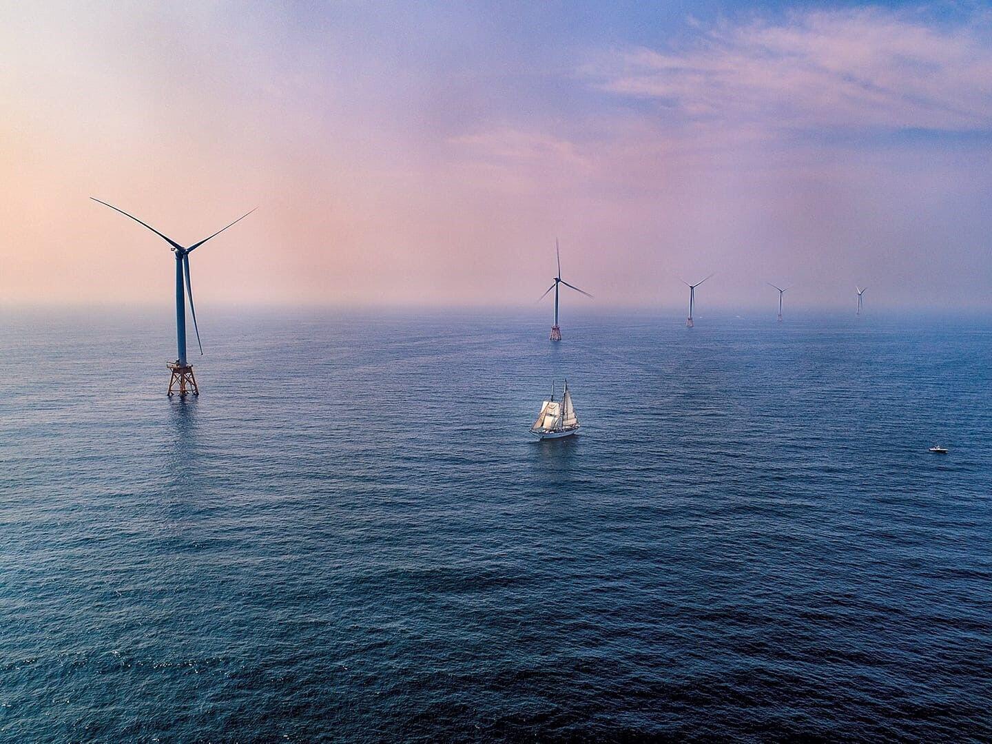 Vineyard Wind finished its first offshore wind turbine. Here's a peek