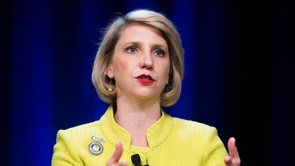 Dr. Rebekah Gee in 2019, when she was secretary of the Louisiana Department of Health
