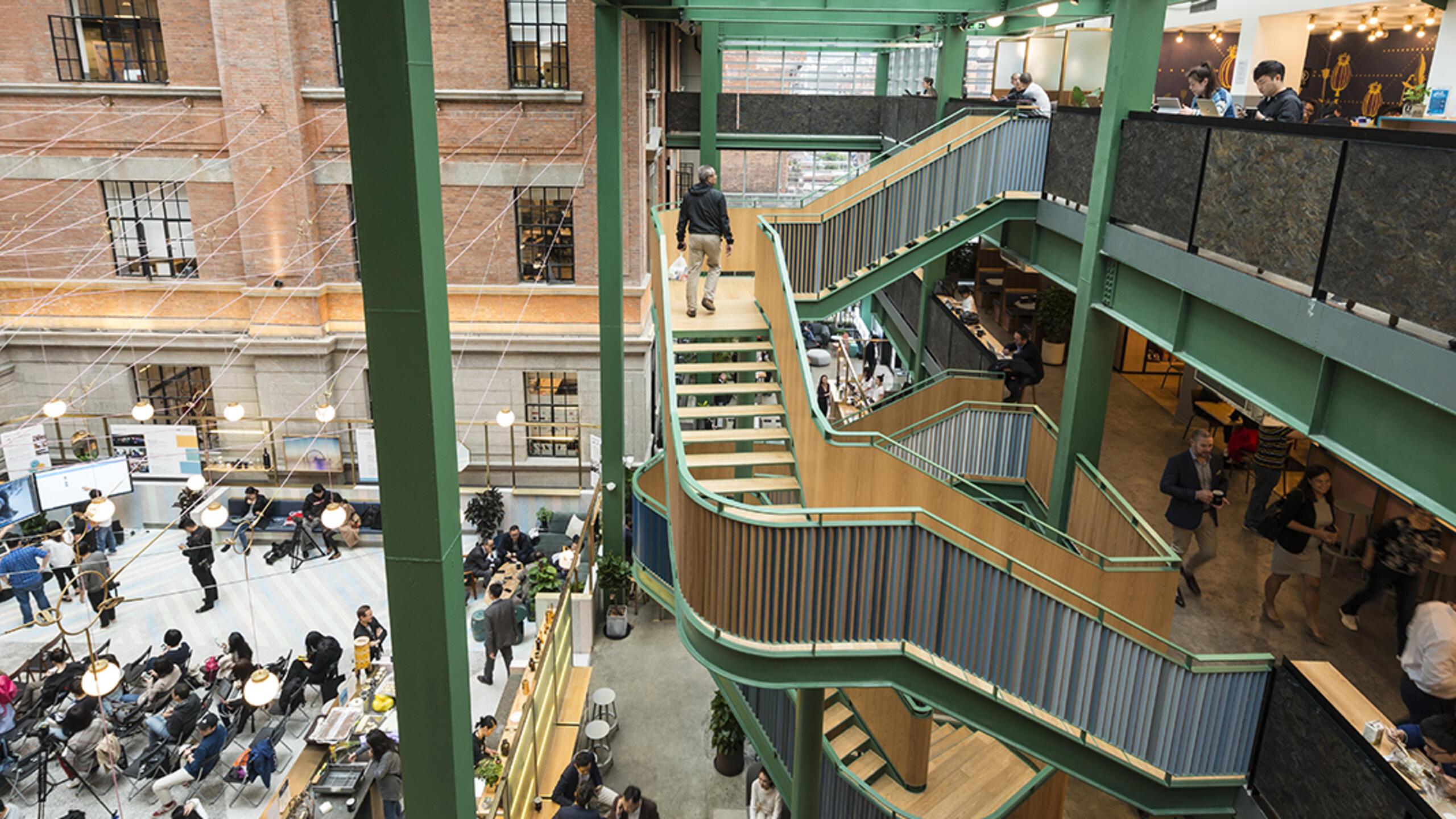 A WeWork location in Shanghai. Photo: Jackal Pan/VCG via Getty Images.
