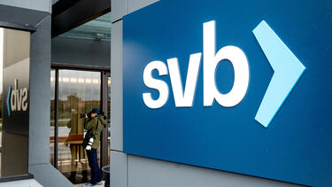 SVB sign
