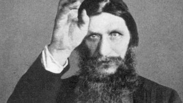 A photograph of Rasputin