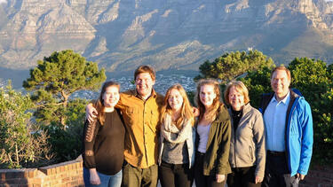 Danguole Altman with her family