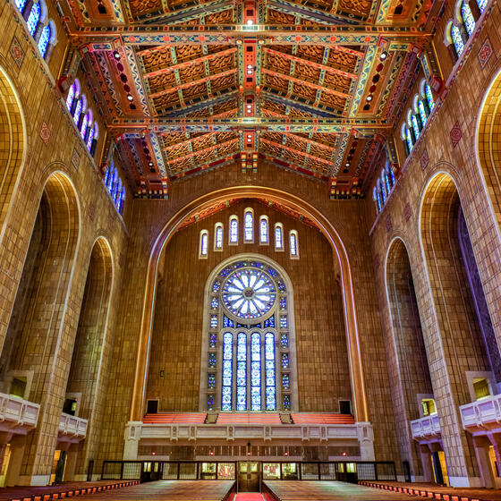 Temple Emanu-El, New York City's oldest Reform congregation.