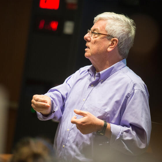 Paul Bracken teaching