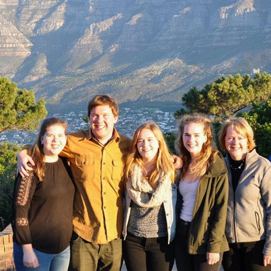 Danguole Altman with her family