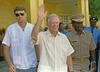 Jimmy Carter in Port-au-Prince, Haiti